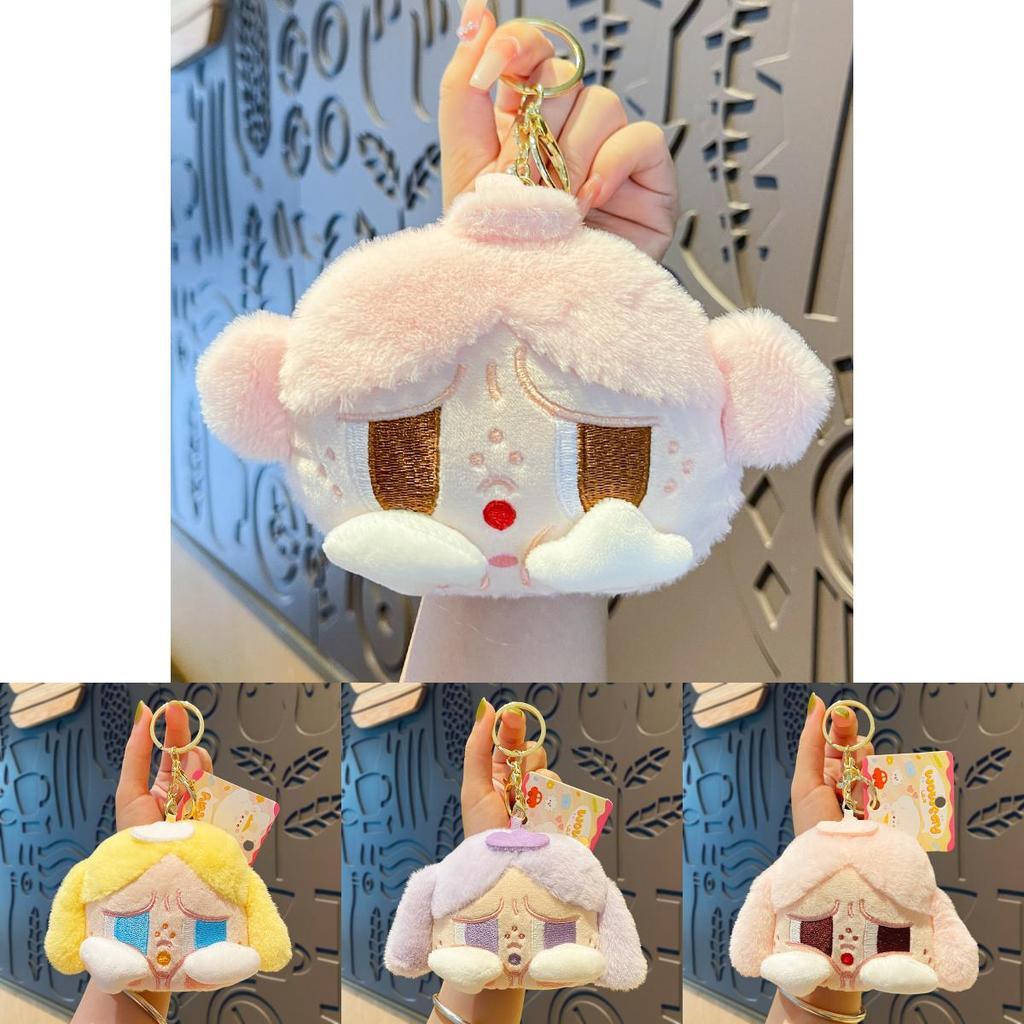 Cute Plush Cartoon Keychain Adorable Couple Backpack Accessories For Girls