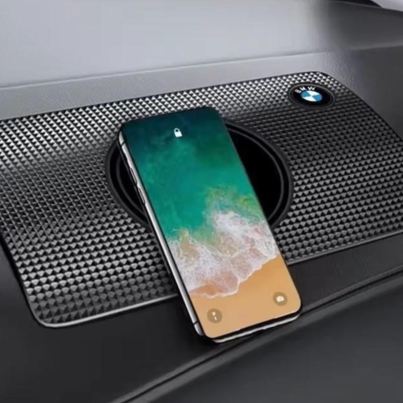 Car Emblem Non-slip Mat Dashboard Adhesive Pad Holder Sticker For BMW G80 G06 G07 G42 G14 G15 G16 F82 F20 F21 F83 M2 M3 M4 M5 M8 ysdn68