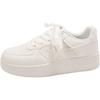 Star Board Shoes Women's 2025 Summer New American Platform Shoes Niche Students Sports Versatile Casual White Shoes