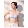 Women S Thin Front Closure Push Up Wireless Seamless Bra For Middle Aged Mom