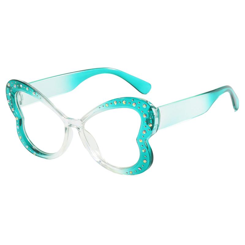 Anti-blue Light Glasses Butterfly Shape Eyewear Women Men Artistic Sense Eyewear Blue Light Blocking Man Lady Computer Eyeglas