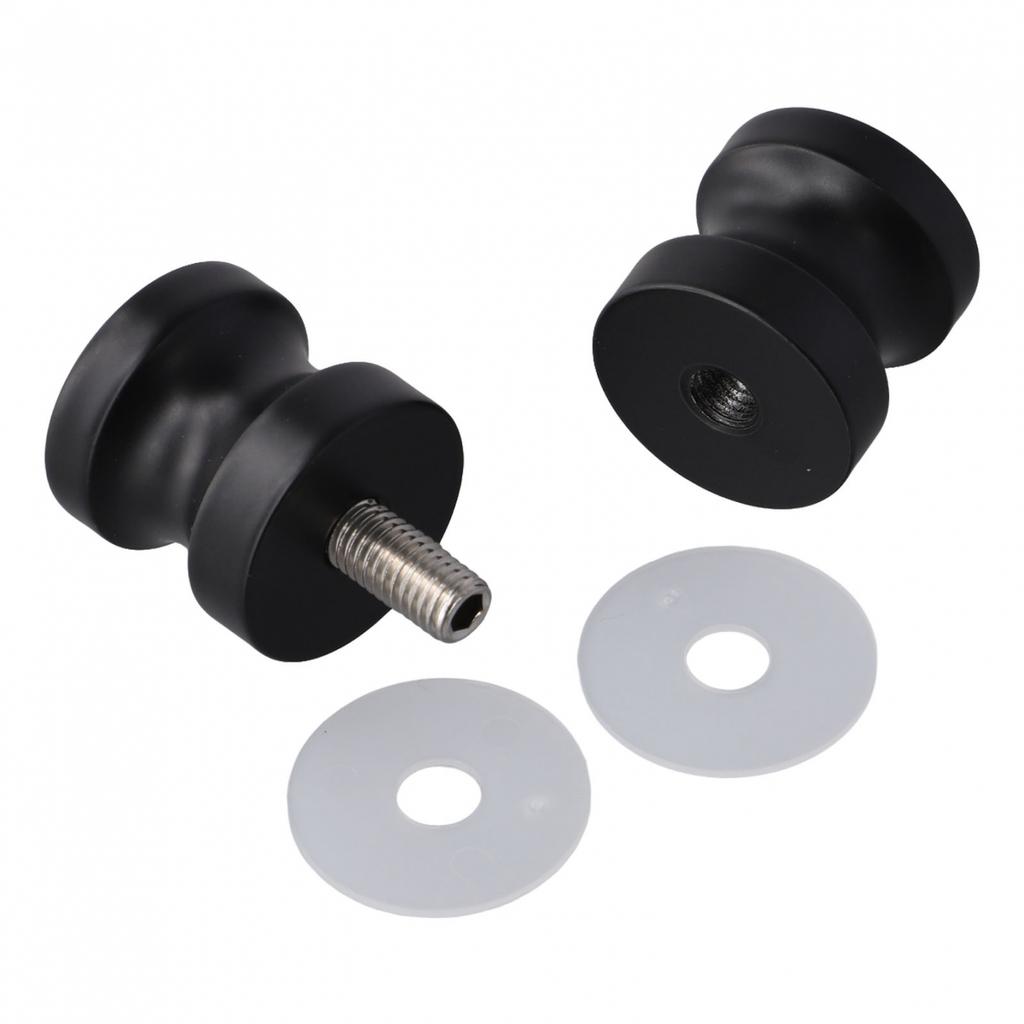 6-18mm Thick Door Handle Knob 62x30mm Aluminum Alloy 62x30mm