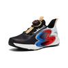 Anta Monthly Breathable Lightweight Running Shoes Kids Sneakers Black White Silver 312325519-8