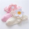 Lace Socks for Baby Toddler Girls Princess Short Socks Embroidery Lace Socks 0-3Year Girl Photo Props Summer Thin Socks