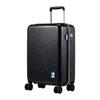 Suitcase S Size 35L Double Casters Key Lock Zipper Type Doraemon DOR2252-49 DR1 Secret Tool Black