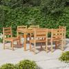 Day and Night - Day and Night Garden Chairs 6 Units Solid Teak Wood