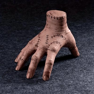 1pcHorror Wednesday Thing Hand Toy From Addams Family PVC Figurine Home Decor Desktop Craft Holiday Halloween Party Costume Prop