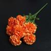 7 Heads Artificial Carnation Bouquet Photography Props Wedding Fake Flower  Wedding Decor
