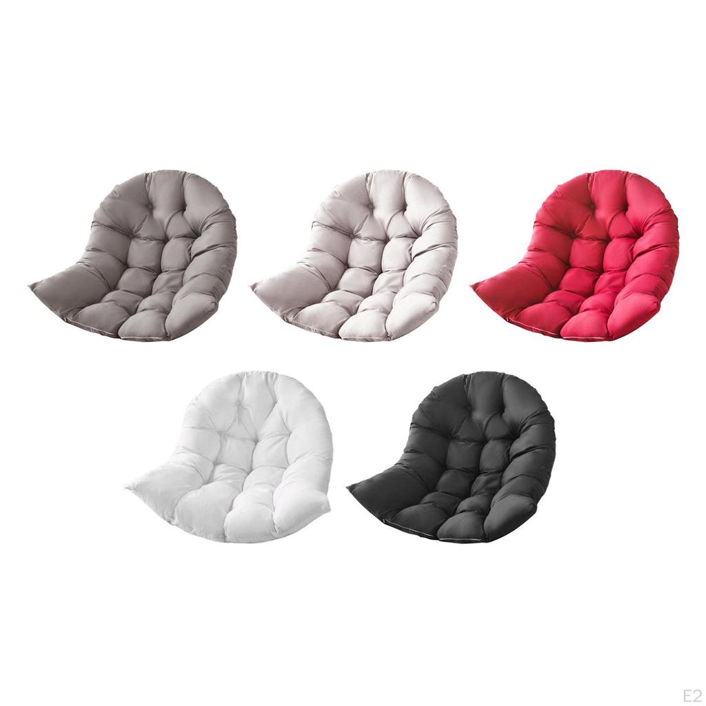 Hanging Pads Garden Patio Swing Seat Cushion Wicker Rattan Basket