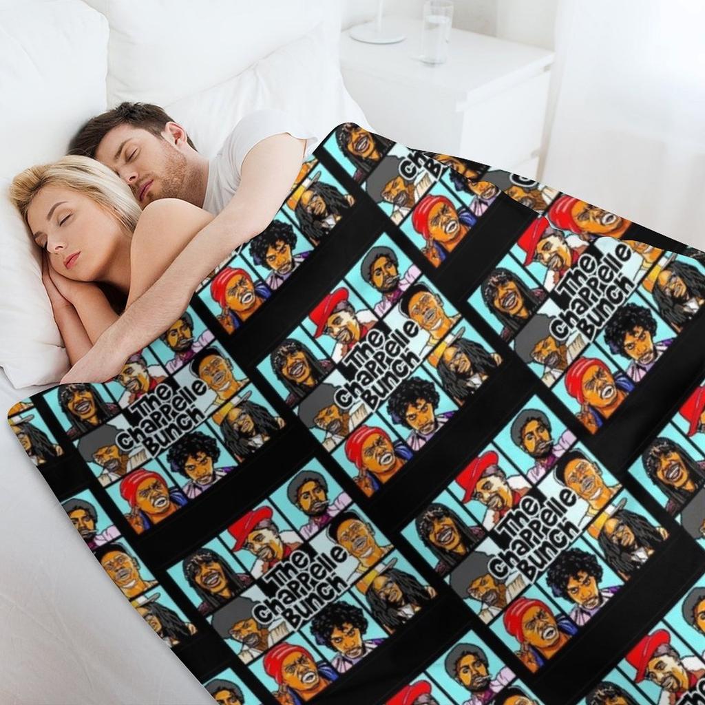THE CHAPPELLE BUNCH COMEDY CENTRAL Throw Blanket For Baby Custom Blankets For Baby Beach Blankets