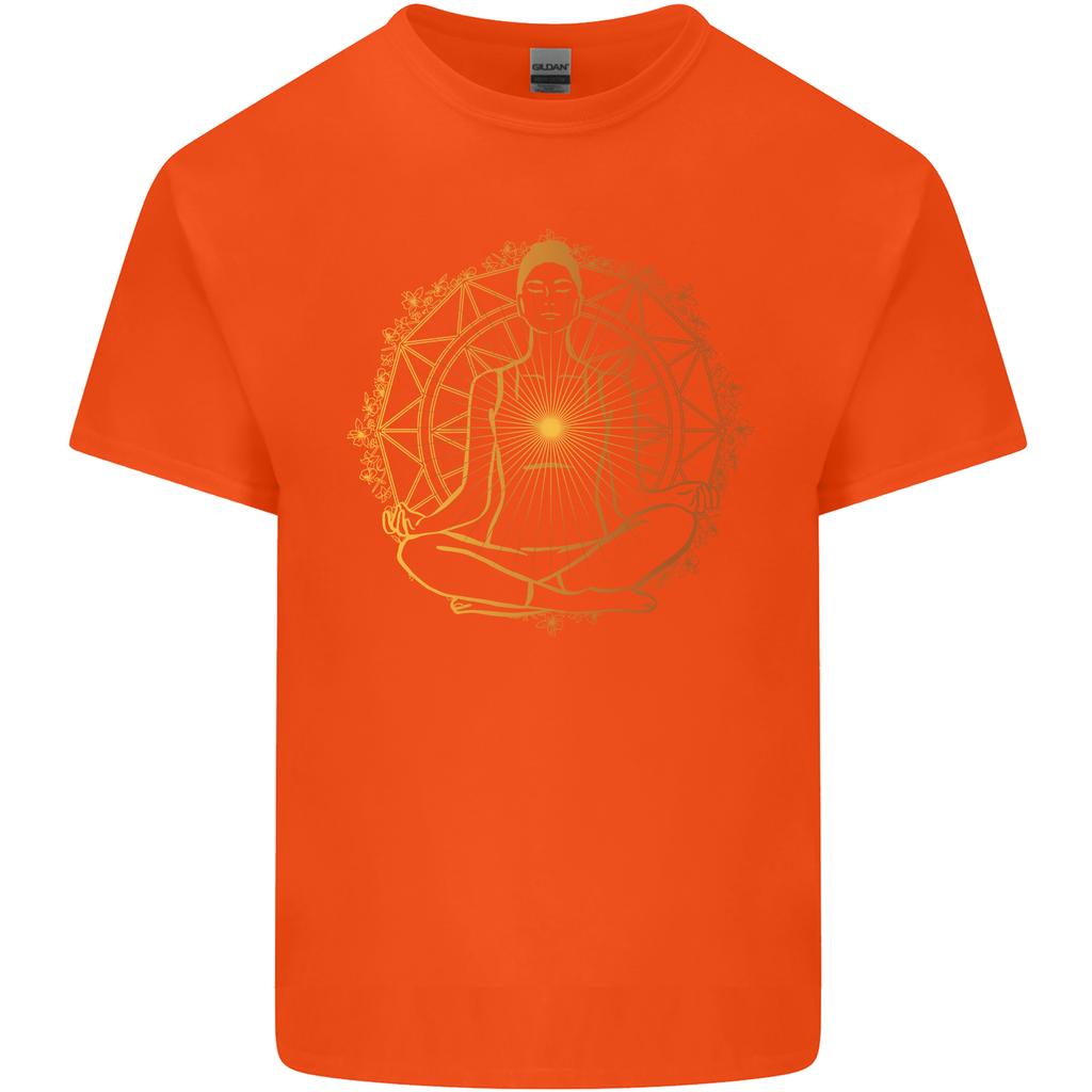 Spiritual Yoga Meditation Peace Unisexs Light Cotton TShirt