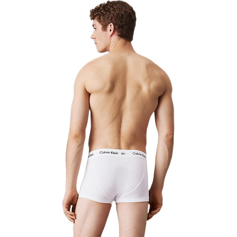 Calvin Klein Low Rise Blended Simple Comfortable Boxer Briefs Men Underwear White 0000U2664G-100
