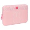 Laptop Sleeve - Safta - 15.6 Inches - Pale Pink - 39.5x3.5x27.5 Cm - Durable Polyester