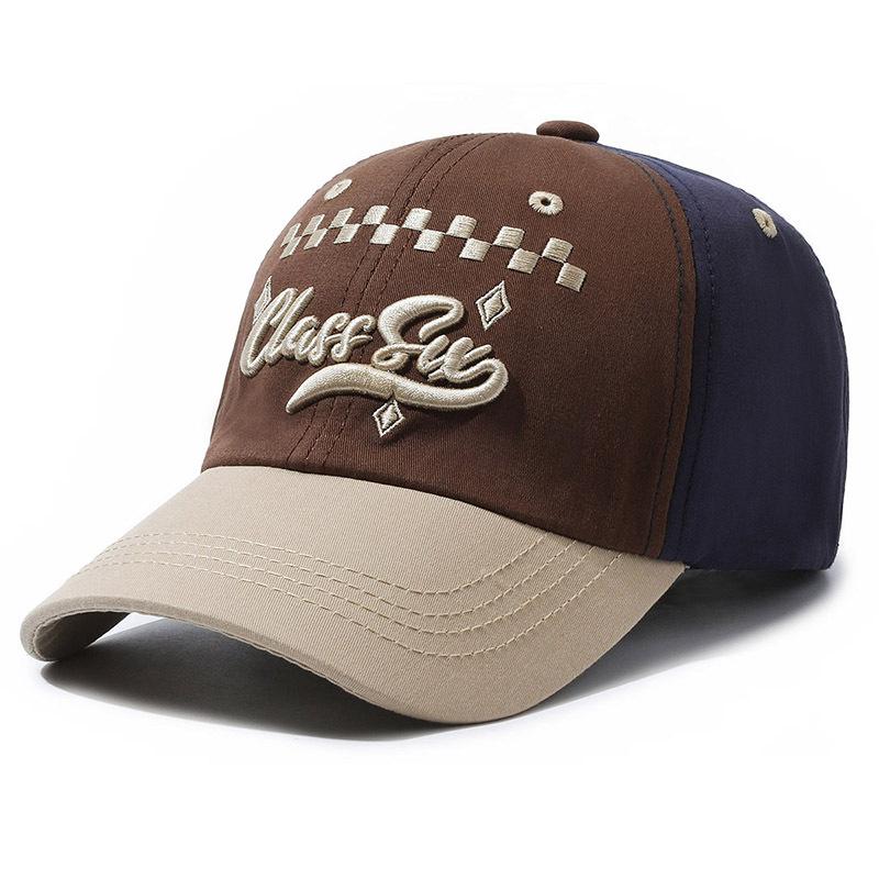 

Northwood Детская бейсболка с вышитыми буквами, корейская уличная американская кепка в стиле хип-хоп с утконосом для девочек и мальчиков, солнцезащитная шляпа для детей 52-56cm коричневый