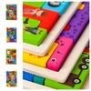 Logical Thinking Shape Matching Puzzle Geometric Wooden Animal Jigsaw  Preschool