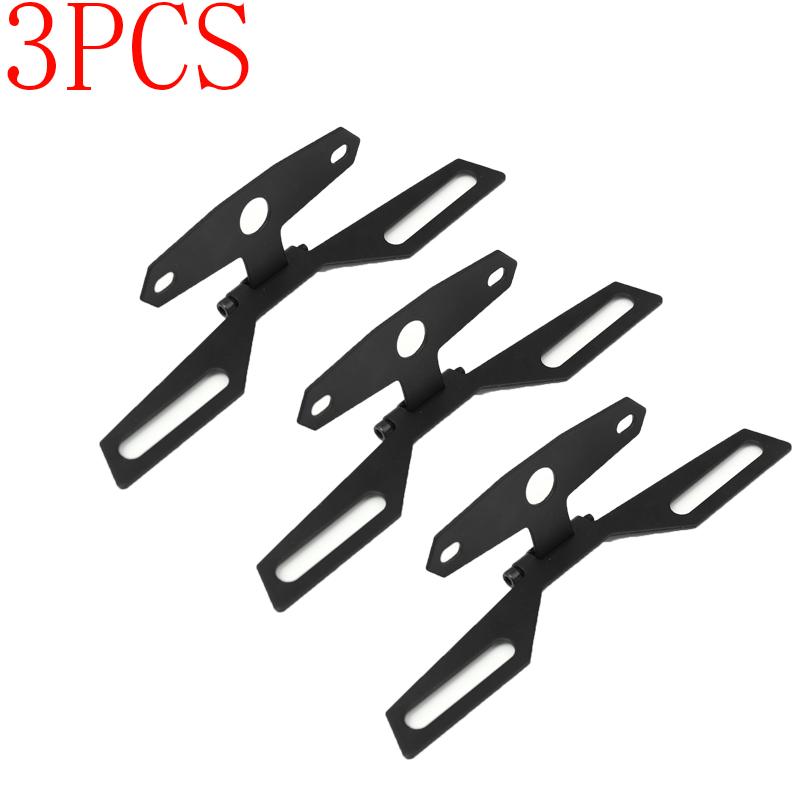 Držák SPZ pro motocykl, zadní světla, pevný skládací rám SPZ, příslušenství pro dodatečnou montáž terénních vozidel