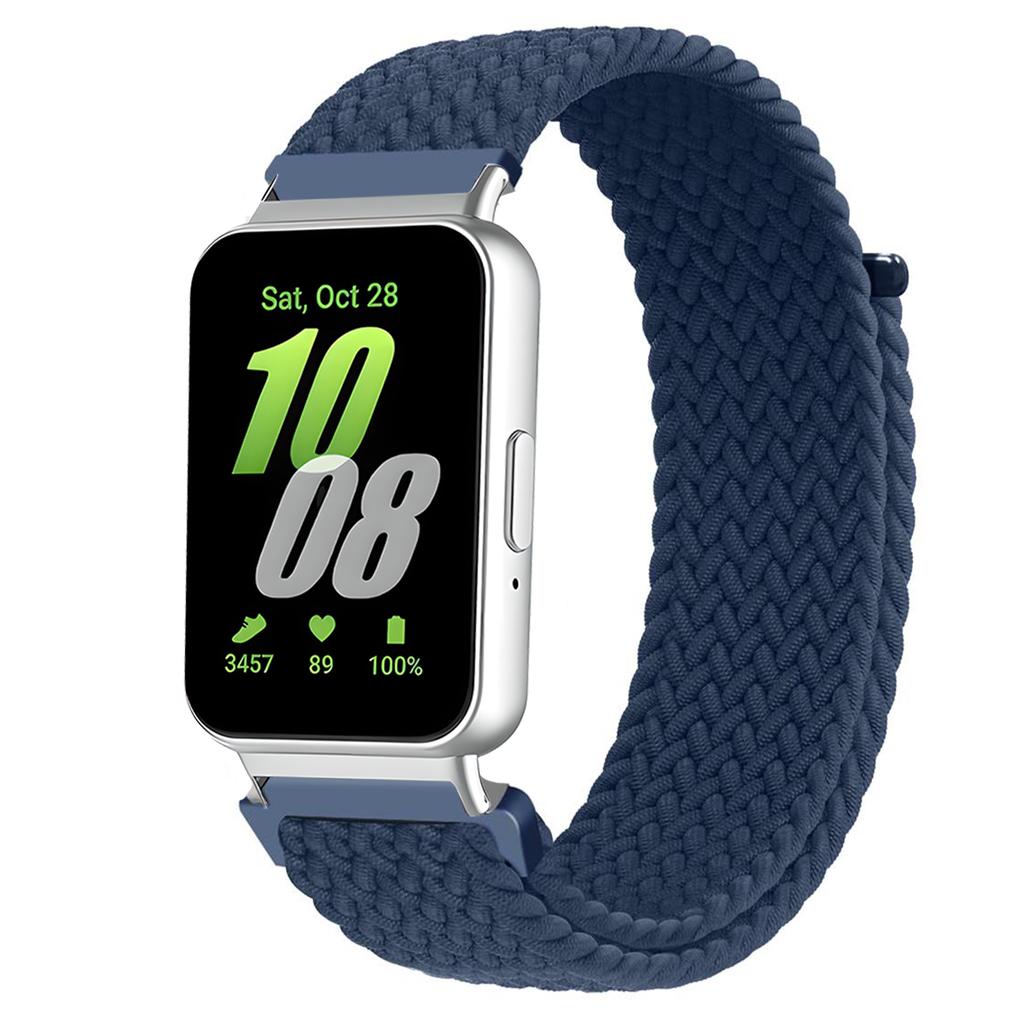Bands for Galaxy Fit 3 Strap Accessories Sport Nylon Braided Adjustable Replacement Correa Bracelet for Samsung Galaxy Fit3 Band