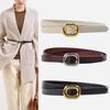Genuine Leather Women's Belt, Head Layer Cowhide with Casual Pants, Sweater Suit Decoration, Women's Fine Leather Belt