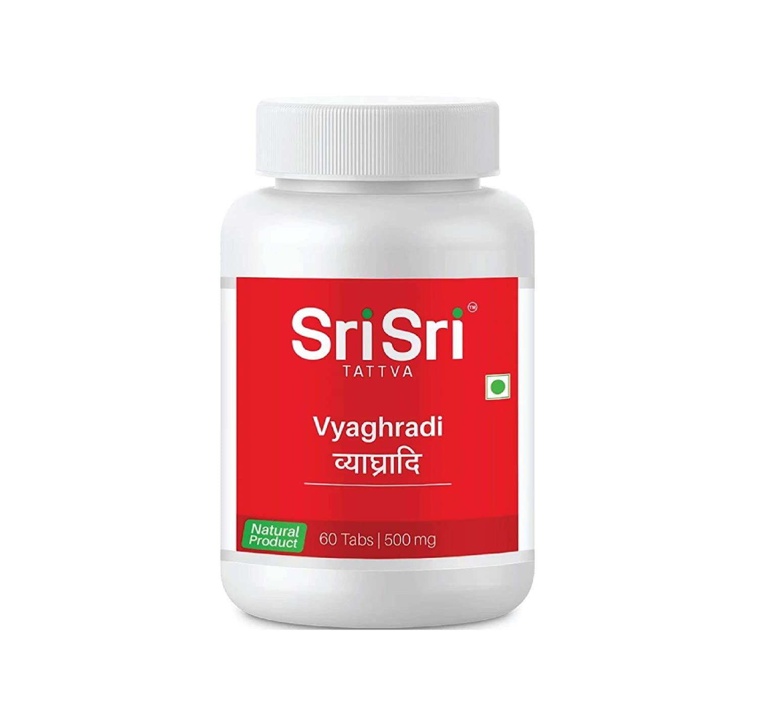 

Вягхраді (60 таб, 500 мг), Vyagradhi, Sri Sri Tattva
