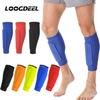 Loogdeel 1PC Soccer Shin Guard Shin Pads for Kids Youth Adult Calf Compression Sleeve with Honeycomb Pad Support for Shin Splint 1