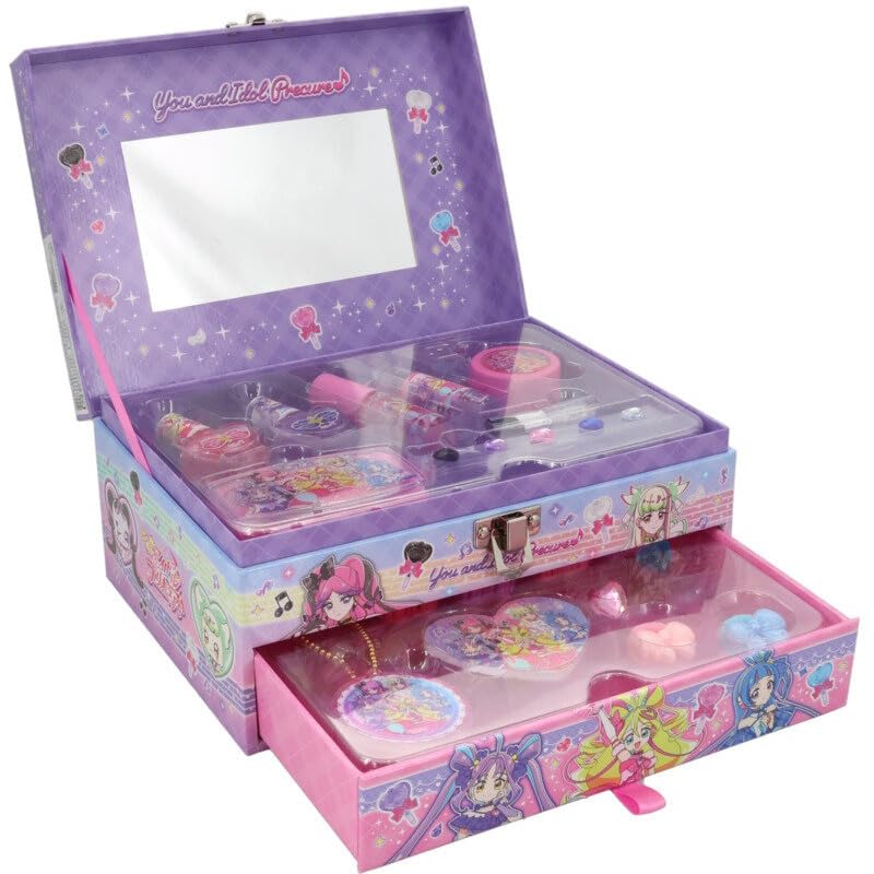 

Kimi to PreCure Набор модной одежды 74747 Косметика Игрушка Набор для макияжа [Shobido] Идол Детский фиолетовый