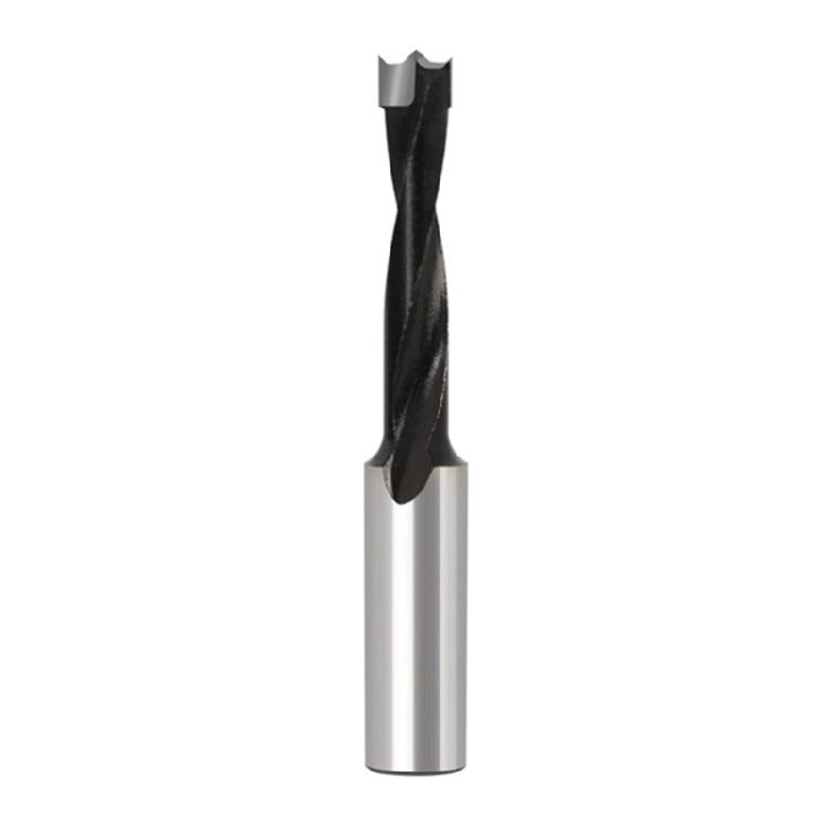 Two Flutes Woodworking Gang Drill Bits Blind Hole Drilling Head 70mm Length