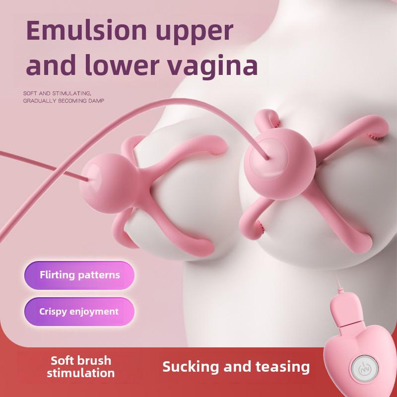 Mystery Octopus Vibrator: Breast & Vagina Stimulator for Female Masturbation (120/Box)