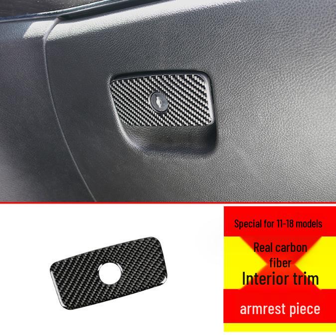 Carbon Fiber Interior Trim for Jeep Grand Cherokee 11-17: Center Console, Navigation, Gear Shift, & Cup Holder