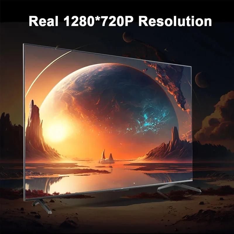 4K Android 11 Dual Wifi Portable Projector 1080P 1280*720P Home Cinema Outdoor Projector