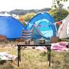 Camping Folding Table Portable Outdoor Picnic Table Adjustable Height Camping Desk