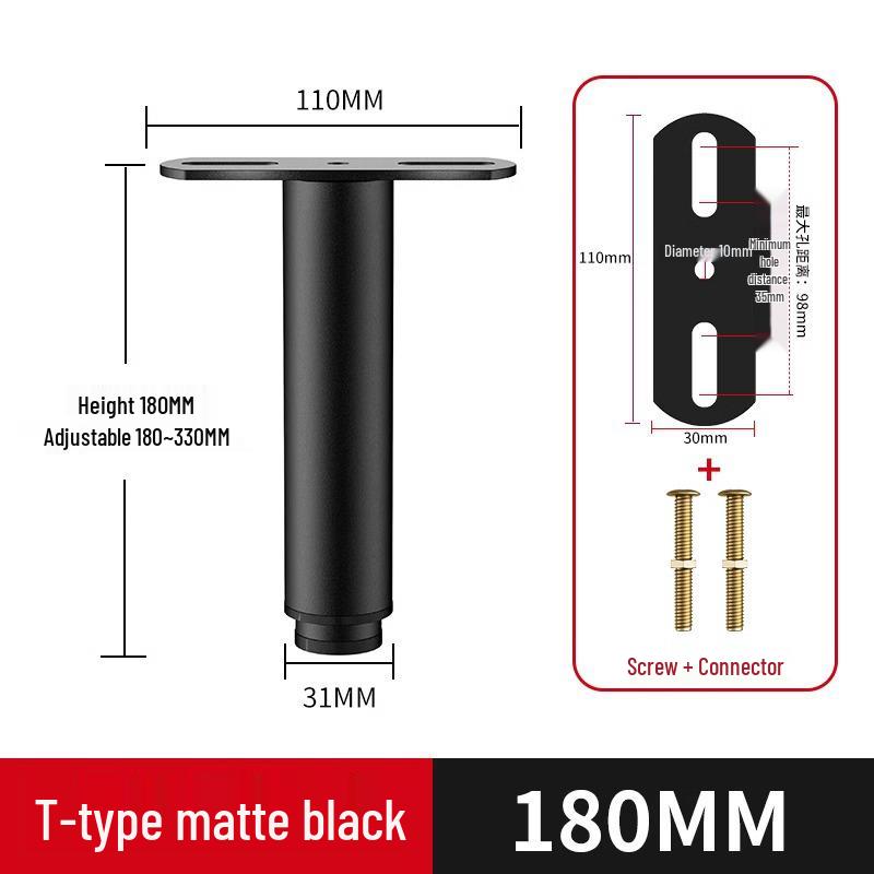 Nastavitelný rám podpěry postele a nosné konzoly