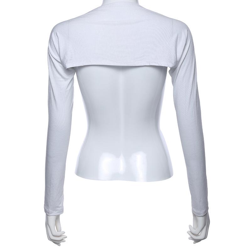 Muslimské oděvní doplňky Skvělý hidžáb muslimský jednodílný návlek na paži Islámský dámský mysový šátek