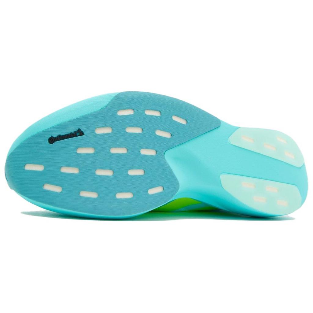 Adidas Adizero Evo SL Flash Aqua Lucid Lemon Men Sneakers Teal Mint-Ton JS4506