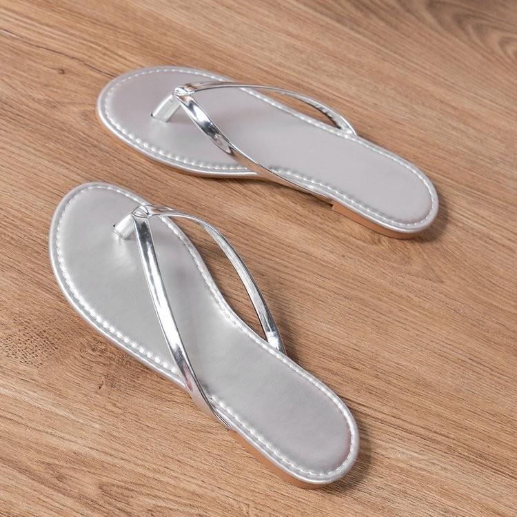 Large Size Women's Sandals 2024 New Fashion Adjustable Toe Slip-on Shoes Hollow Out Comfortable Beach Sandals