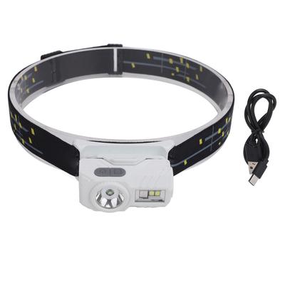 Helle LED Wiederaufladbare Stirnlampe USB-Aufladung Sensorik Wander-Stirnlampe für Outdoor