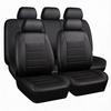 Car Pu Universal Seat Leather Cover With Diamond Quilting Design