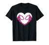 Marvel Ghost Heart Mask Logo Spider-Man Spider-Gwen T-Shirt