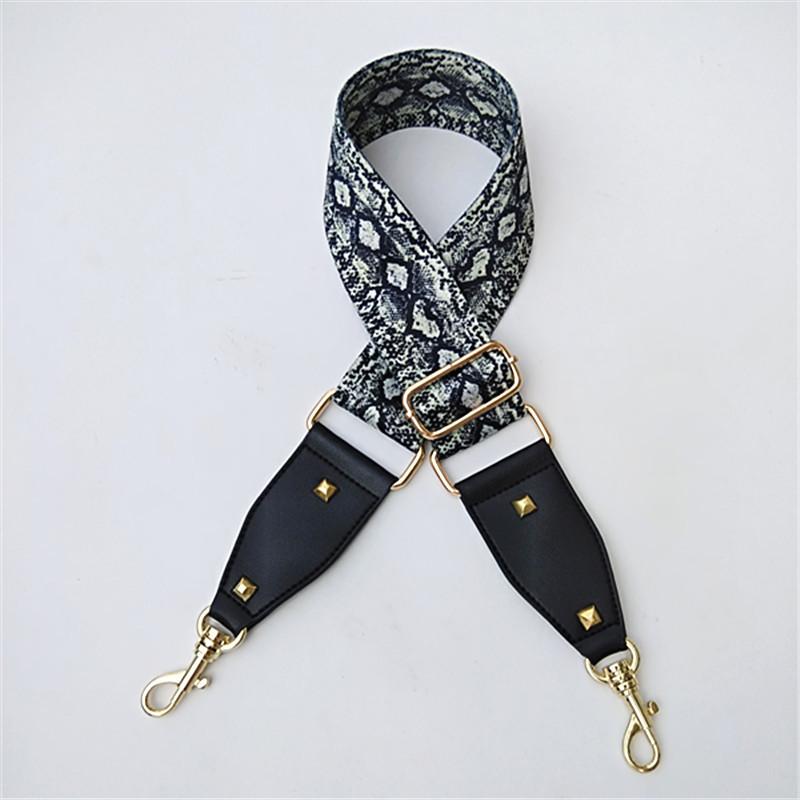 Ribbon Replaceable Adjustable Strap One Shoulder Oblique Cross Ethnic Style Long Shoulder Strap Women's Bag Strap Accessories