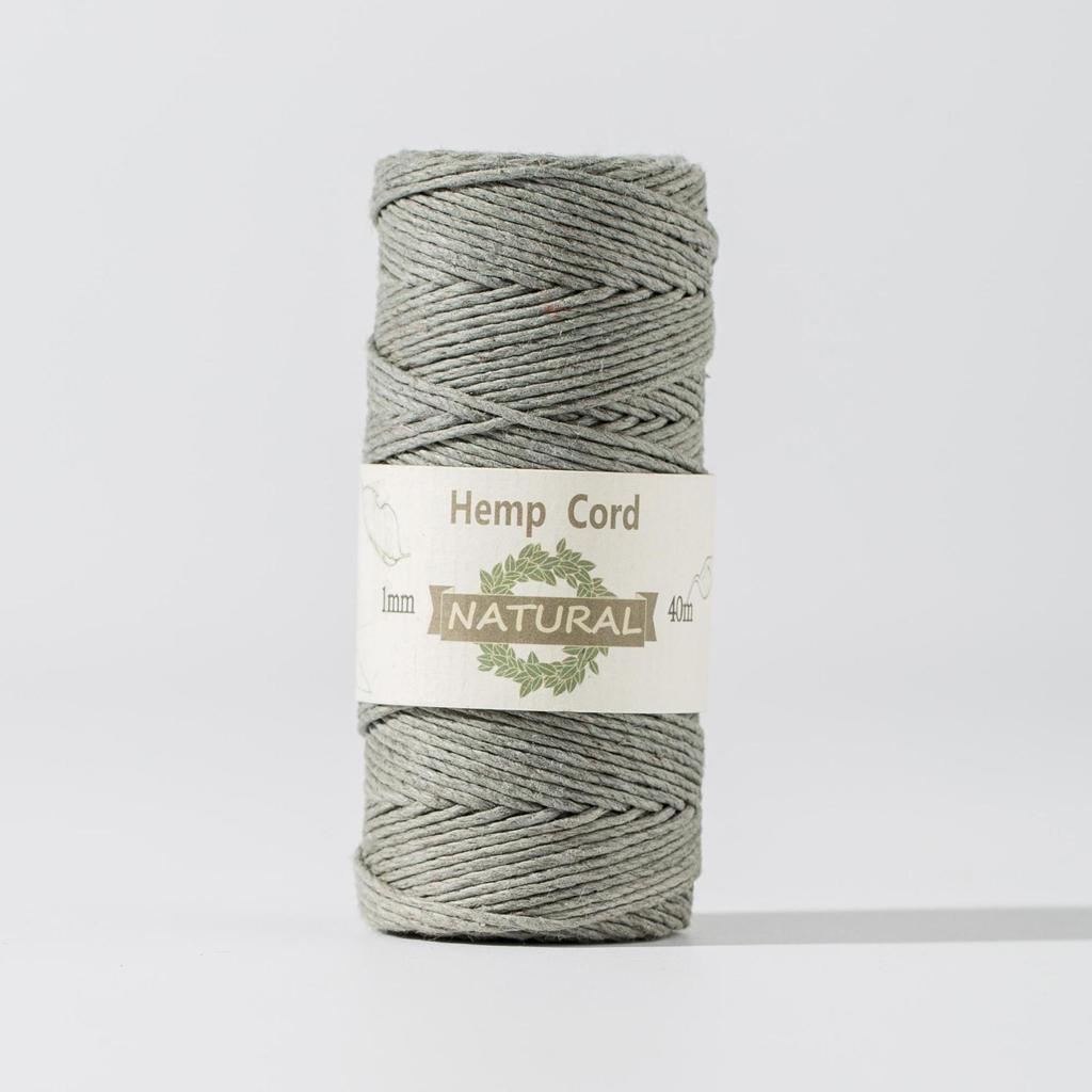 Sfoară de cânepă colorată de 1 mm, Sfoară decorativă pentru cadouri artizanale, Sfoară împletită pentru brățară colier, Accesorii pentru bijuterii 40 de metri rola