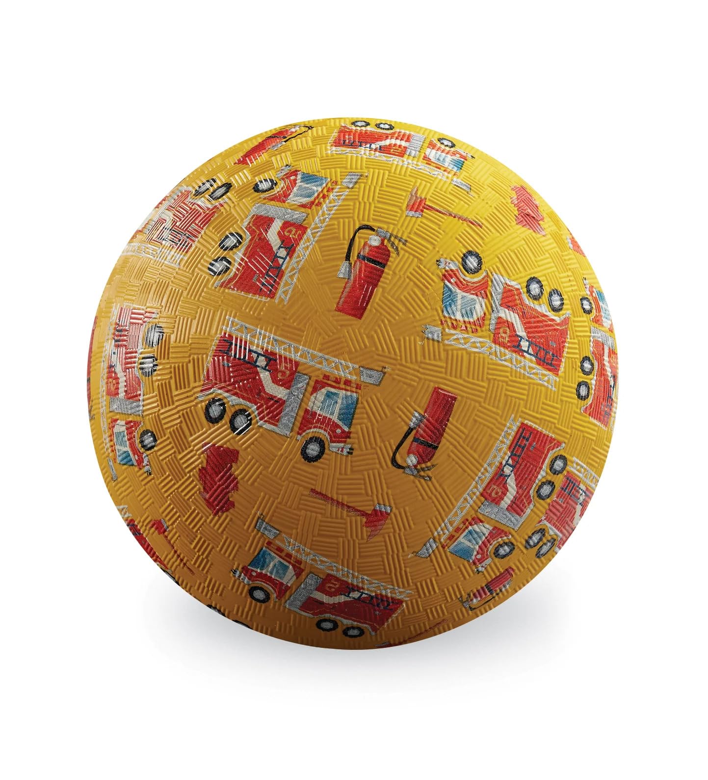 

Rubber ball 18cm Natural rubber Fire truck Colorful ball ball [Cherie Mimi-Crocodile Creek] Children s