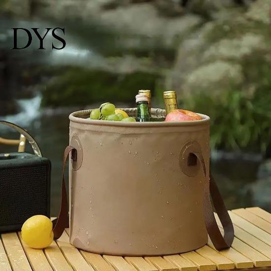 Portable Camping Bucket 10/20L Foldable Water with Handle, Large Collapsible Container, Travel Pail for Outdoor, Camping, Fishing, Beach, Car Washing