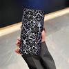 Custodia Cover per Telefono per Honor 8X X9a X5b X7 70 90 X8 200 400 Lite X6 Magic5Lite Fiori di Pizzo Nero