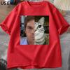 Men's Short-sleeved T-shirt, Printed with Racing Cars English Graphics Loose Fit Fashionable Casual Round Neck Top Spring Summer