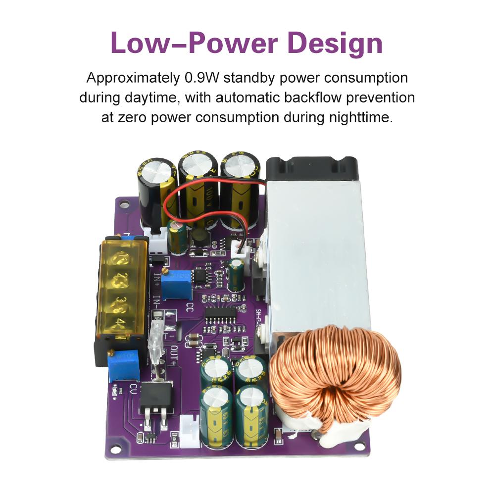 DC 18-90V 800W Adjustable Step-Down Module MPPT Solar Charge Controller Buck Regulator Power Module