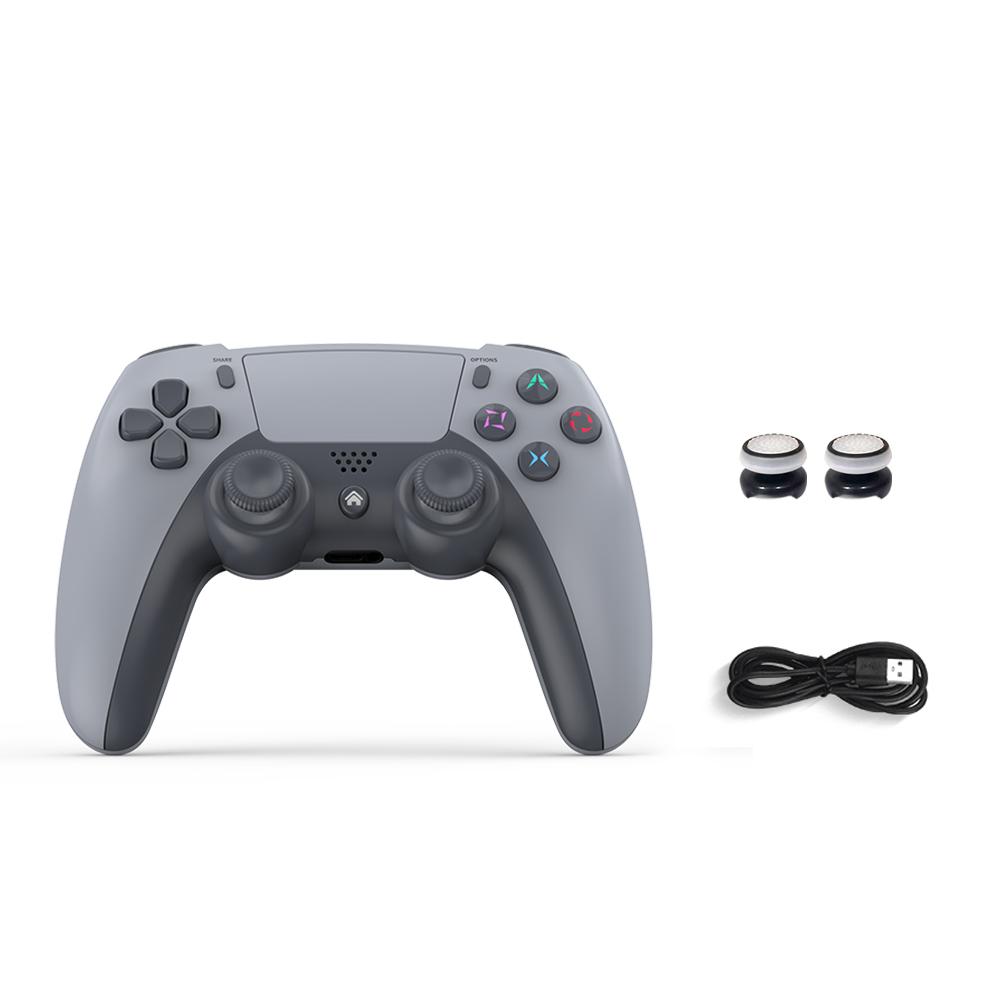 Wireless Gamepad for PS4 Console Bluetooth-Compatible Game Controller For PC Dual Vibration 3D Joystick For Steam/IOS/Android