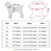 Thick Warm Dog Clothes 3 Layer Winter Big Dog Jacket Reflective Pet Outfit Clothing Soft for Medium Large Dogs French Bulldog