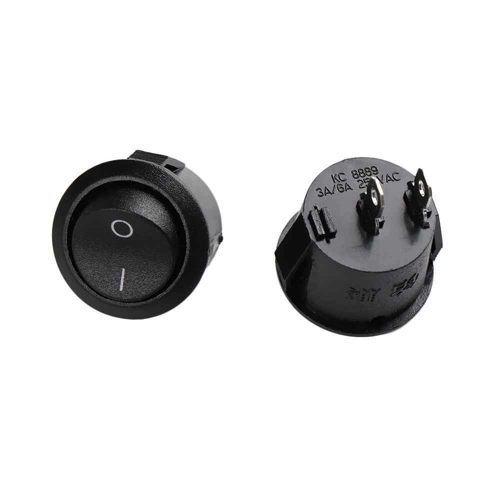 5pcs Fashion Plastic Boat Rocker Car Boat Push Button Toggle Switch 2PIN ON/OFF