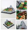 Non-Toxic 1039Pcs Machu Picchu-Cusco Peru Architecture Building Blocks Small Particle Model Kits Construction Bricks Toys Toys