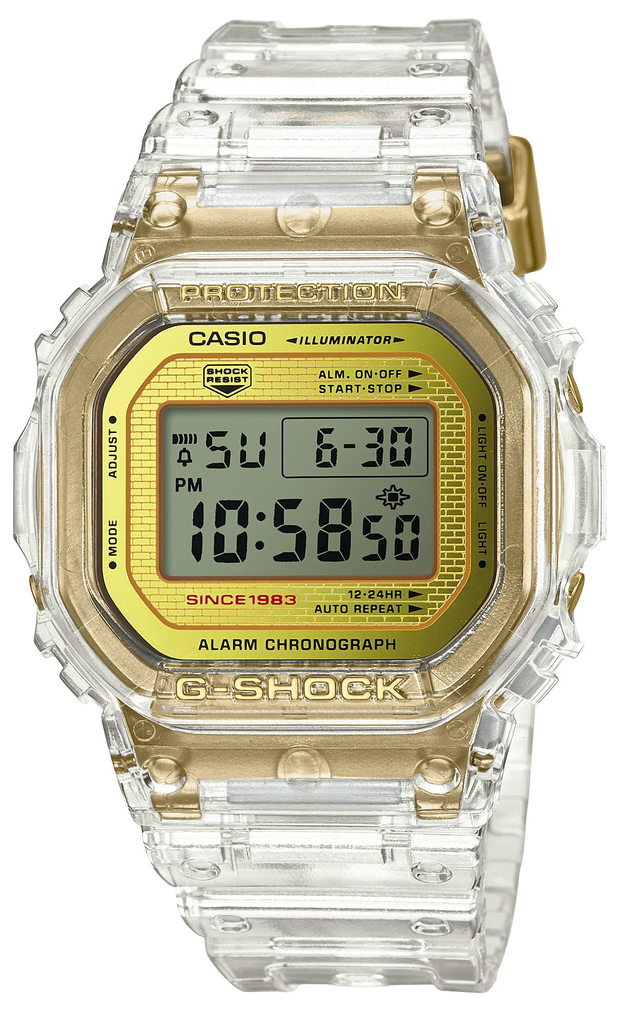 

Casio GLACIER GOLD Clear G-Shock DW-5035E-7JR Men s Watch,