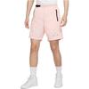 Jordan Mens Logo Print Mid-Rise Casual Shorts Pink DQ7876-610